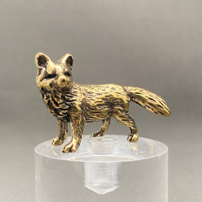 Brass Fox Desktop Decoration