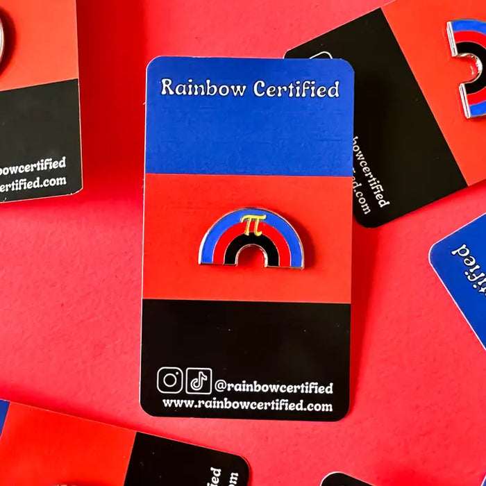 Rainbow Pride Enamel Pin