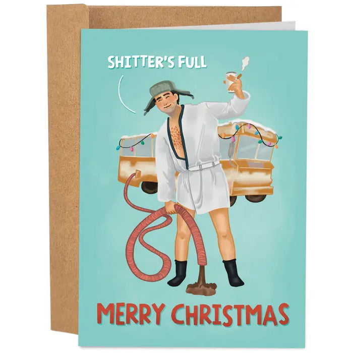 Sleezy Greeting Card