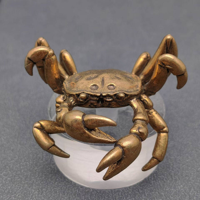 Brass Crab Desktop Decoration