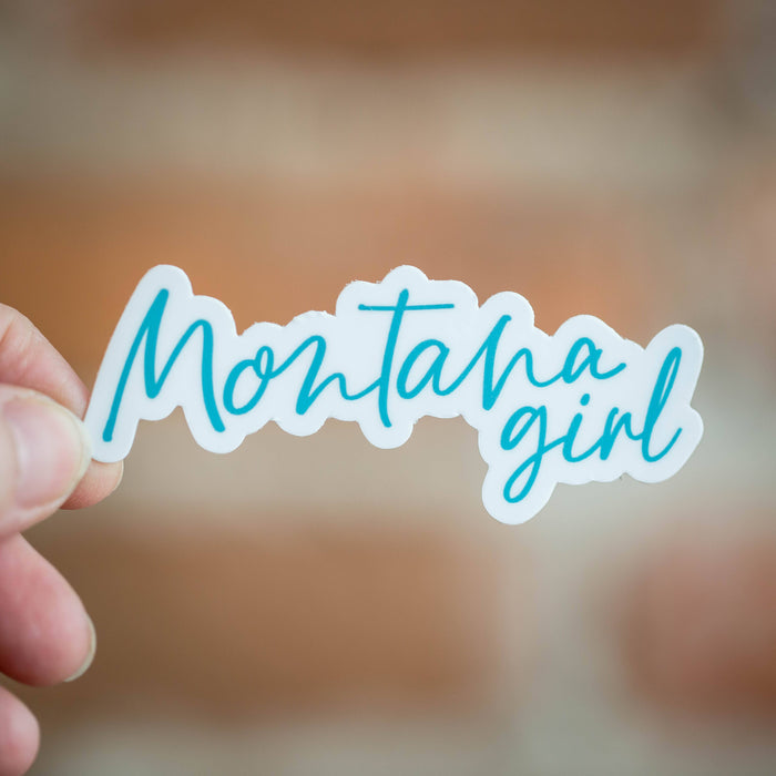 Montana Girl Sticker