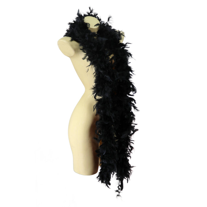 Black Feather Boa