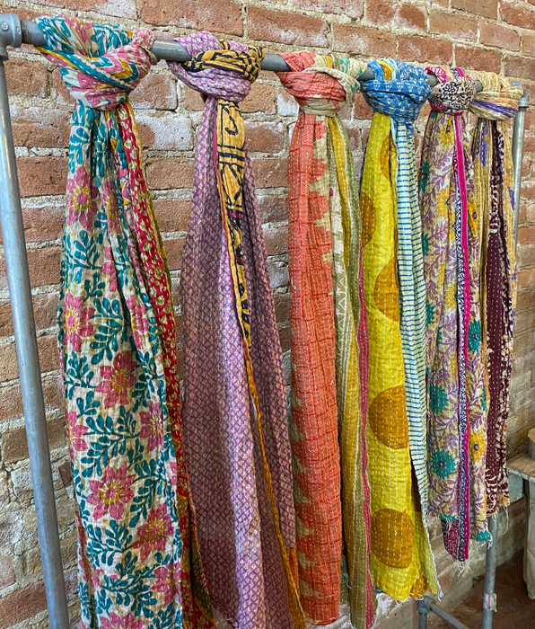 Kantha Scarf