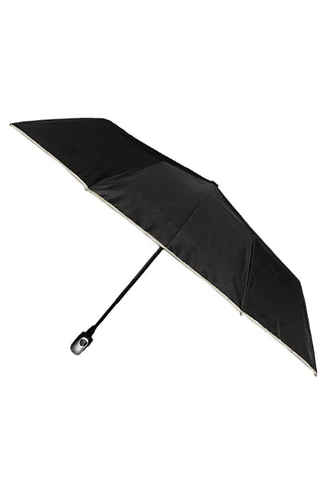 Solid Khaki Outline Compact Travel Size Umbrella