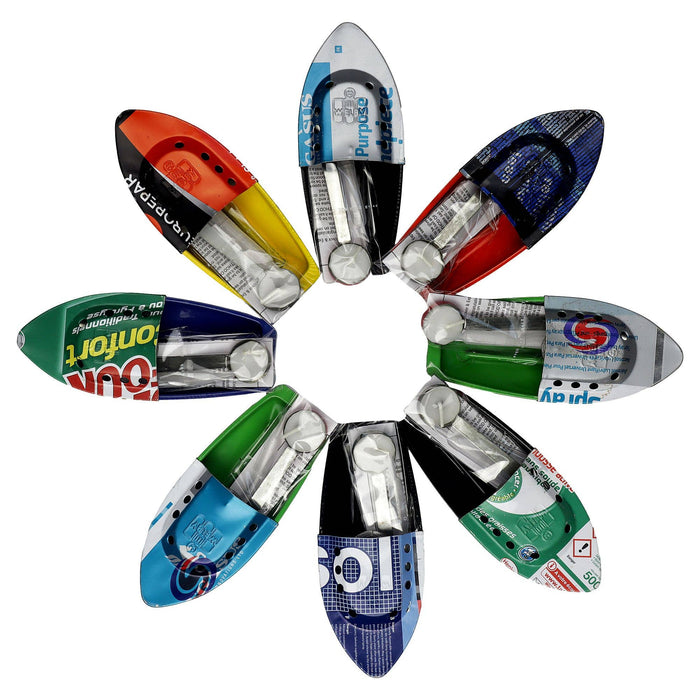 Recycled Tin Toy Boat