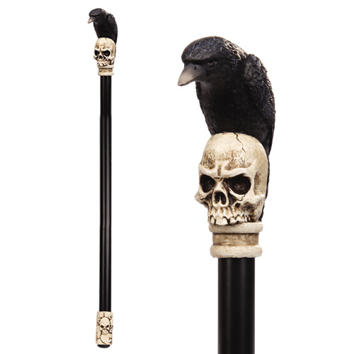 Raven Walking Cane