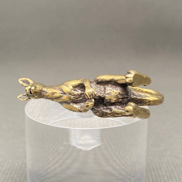 Brass Kangaroo Desktop Decoration