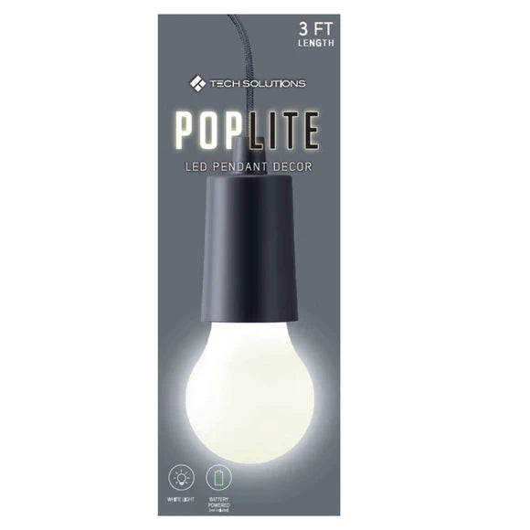 Pop Lite LED Pendant Pull Cord Light