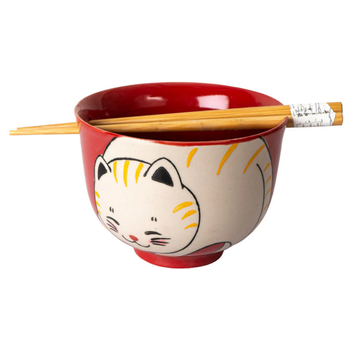 18 oz Donburi Bowl with Chopsticks