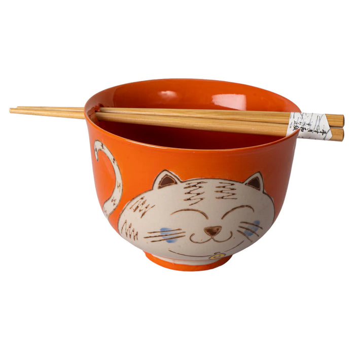 18 oz Donburi Bowl with Chopsticks