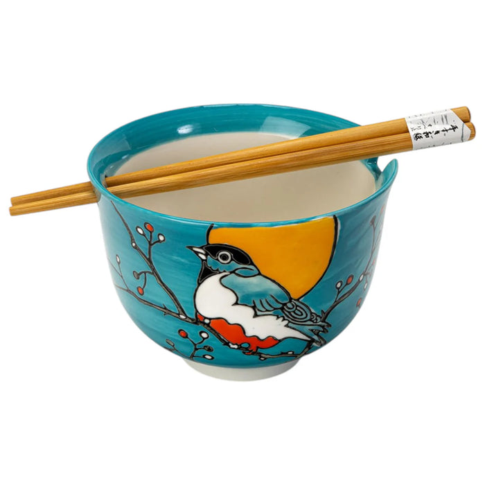18 oz Donburi Bowl with Chopsticks