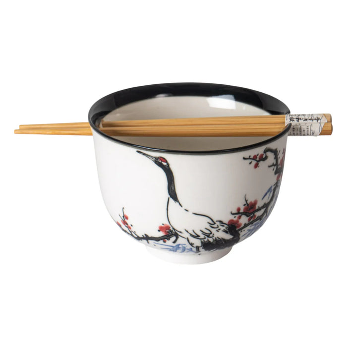18 oz Donburi Bowl with Chopsticks