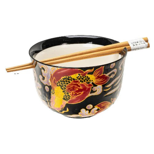 18 oz Donburi Bowl with Chopsticks