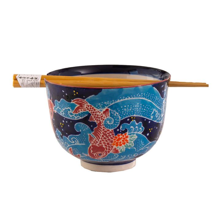 18 oz Donburi Bowl with Chopsticks