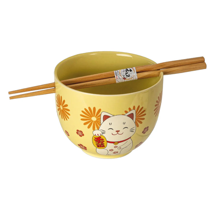 18 oz Donburi Bowl with Chopsticks