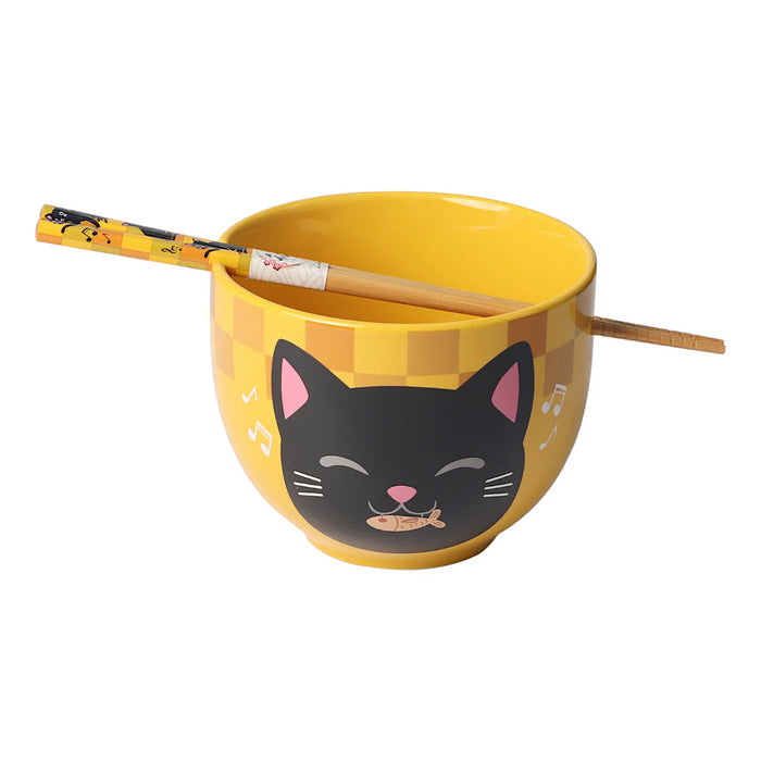 18 oz Donburi Bowl with Chopsticks