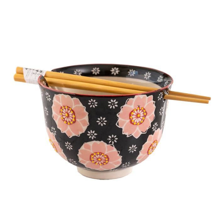 18 oz Donburi Bowl with Chopsticks