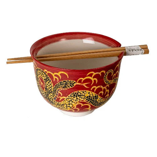 18 oz Donburi Bowl with Chopsticks