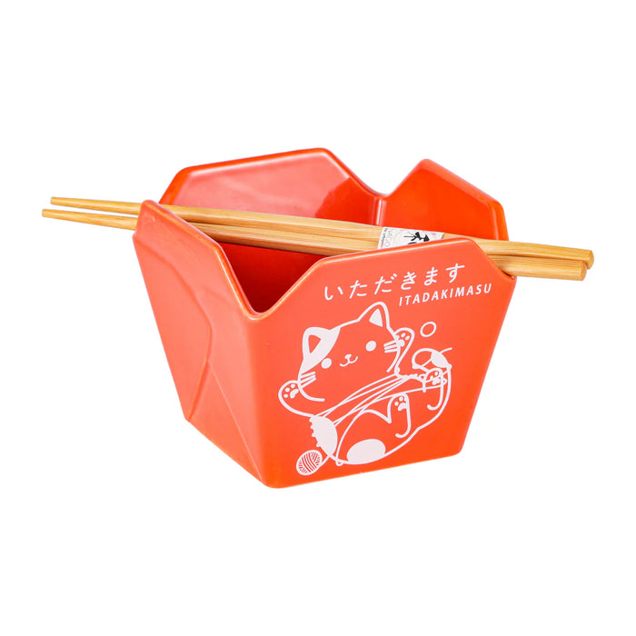 Takeout Bowl w/Chopsticks