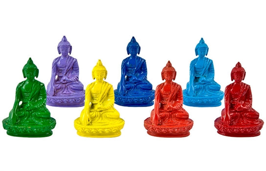 Chakra Color Brass Statue