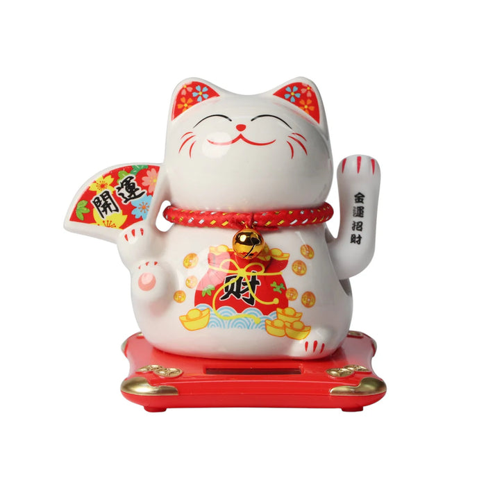 4.5" Solar Lucky Cat