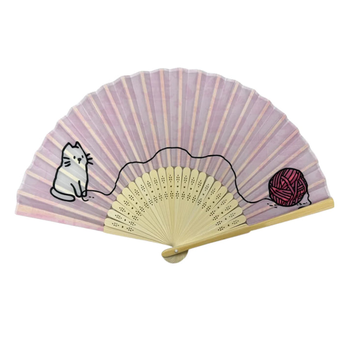 Silk Folding Hand Fan