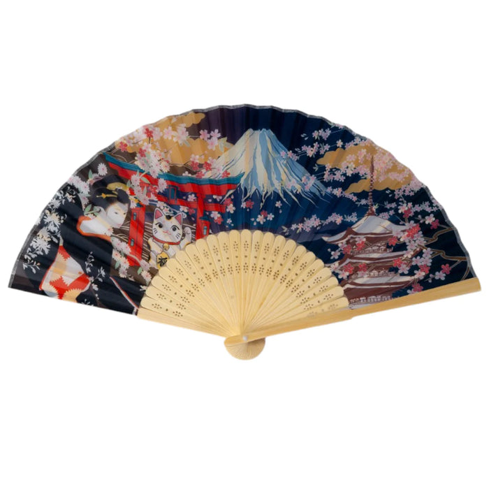 Silk Folding Hand Fan
