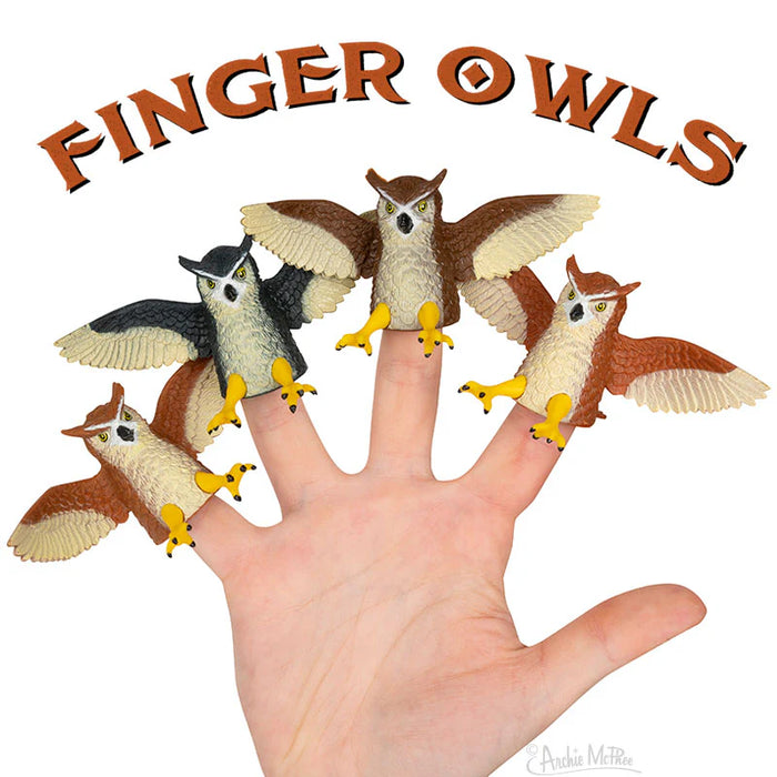 Finger Puppet - Finger owl