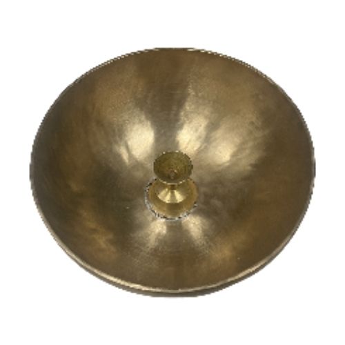 Handhammered Therapeutic Bowl w/Inner Handle 8 inch