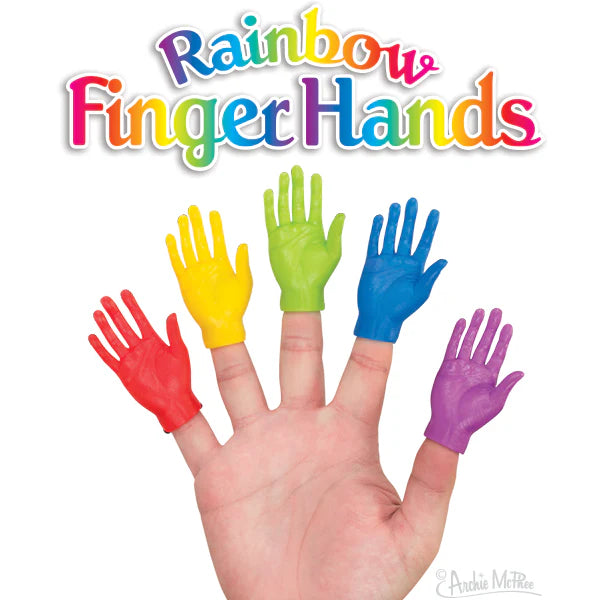 Finger Puppet - Rainbow Hand