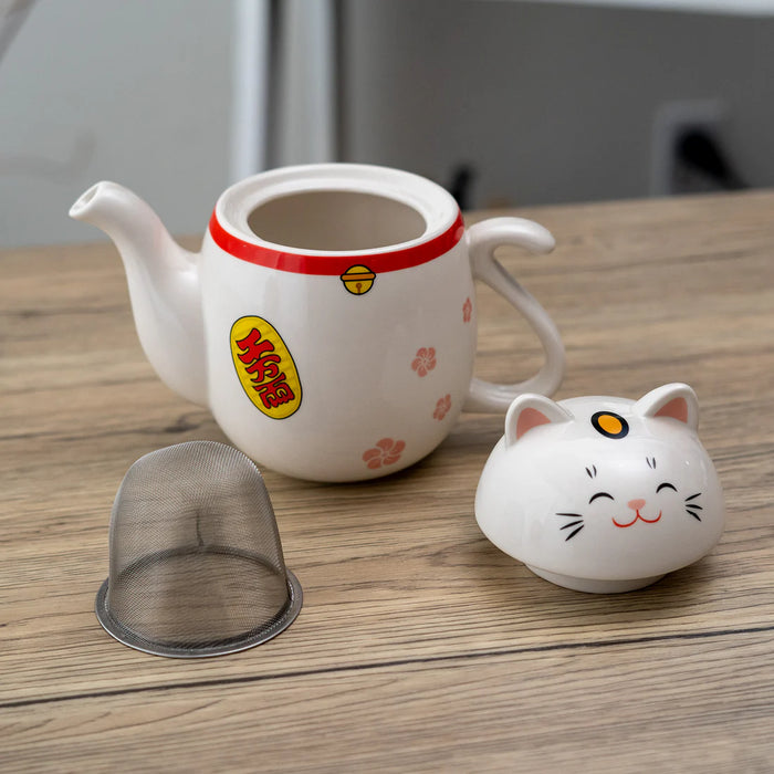 Lucky Cat Teapot