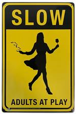 Tin Sign 7.87" x 11.81"