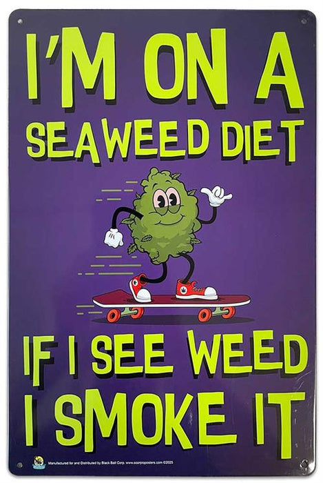 Tin Sign 7.87" x 11.81"