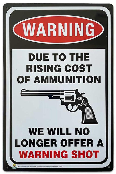 Tin Sign 7.87" x 11.81"