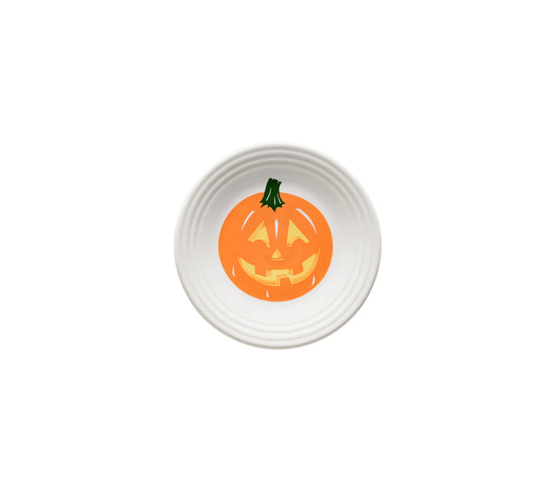 Fiesta Jack-o-Lantern Pumpkin Classic Rim 6 1/8" Appetizer Plate