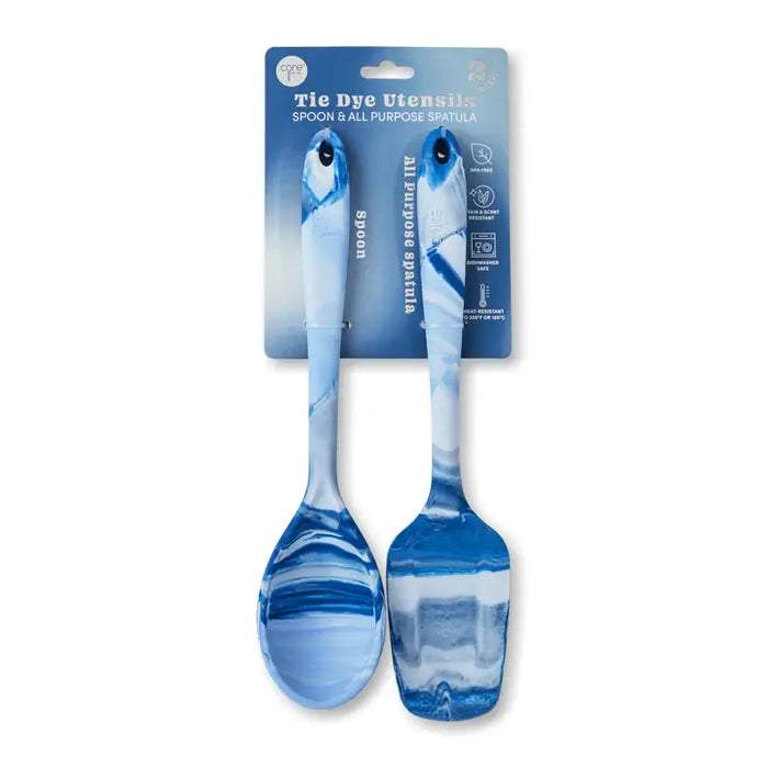 Tie Dye Silicone Utensil Set