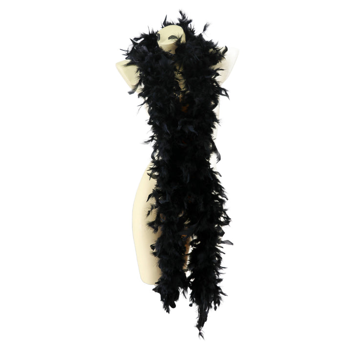 Black Feather Boa