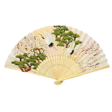 Silk Folding Hand Fan