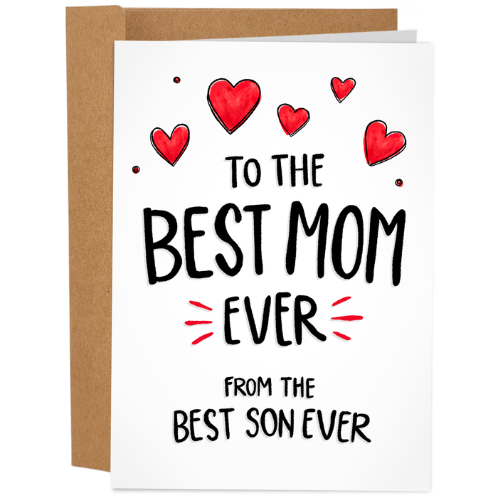 Funny Mother’s Day Card for Mom – Best Mom Ever