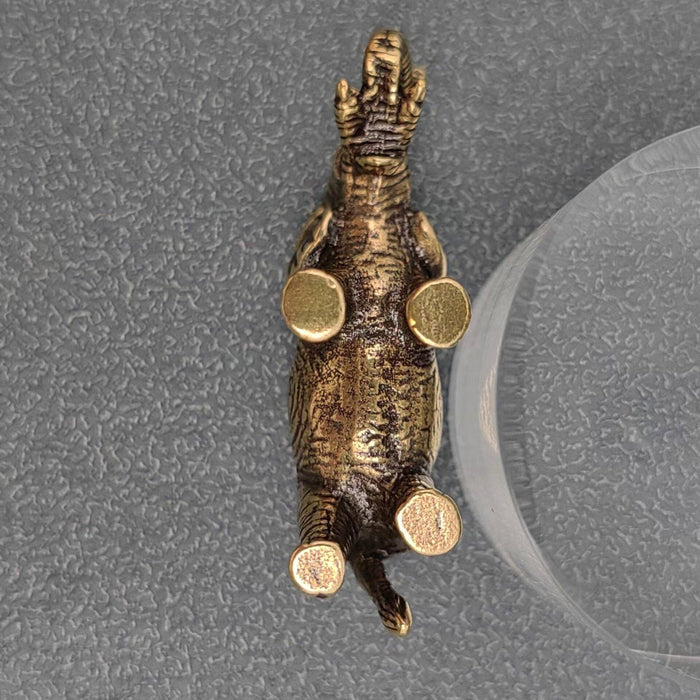 Brass Elephant Desktop Decoration