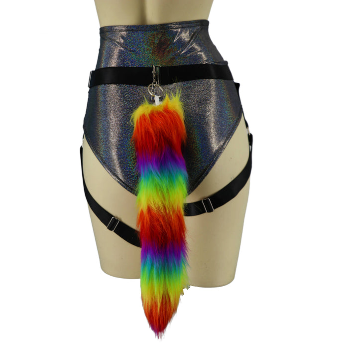 Rainbow Fur Tail