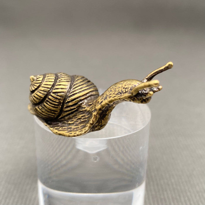 Brass Snail Desktop Decoration