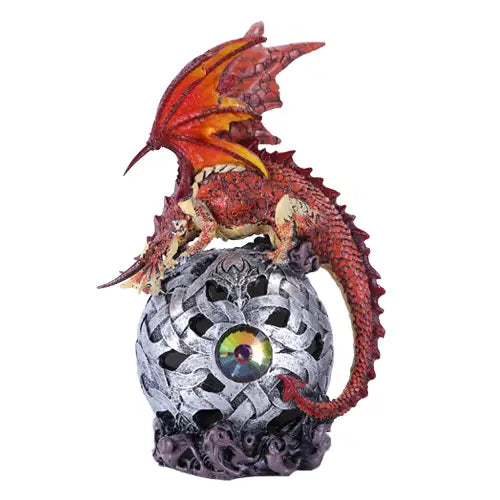 Dragon w/ Celtic Knotted Ball