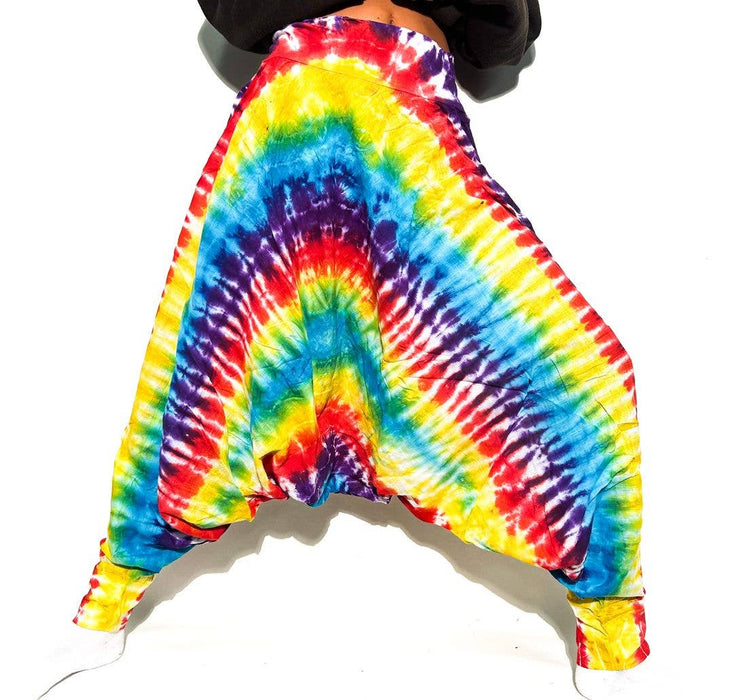 Tie Dye Genie Style Pants