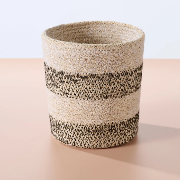 Dorakata Stitched Jute Basket