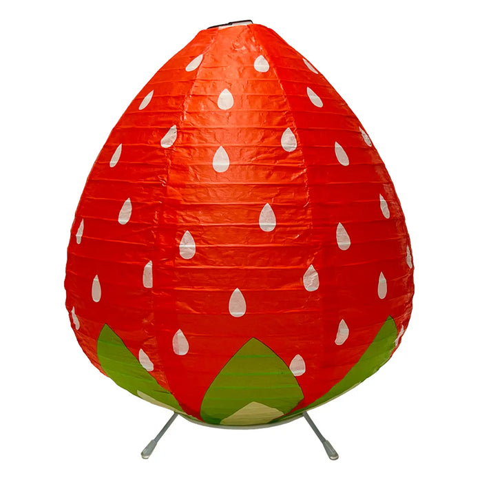 Paper LED Lantern  - Strawberry