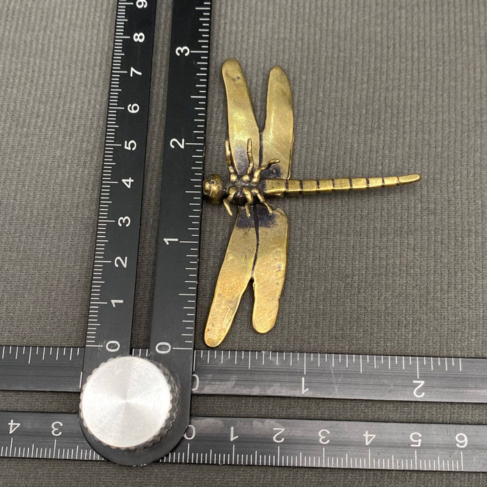 Brass Dragonfly Desktop Decoration