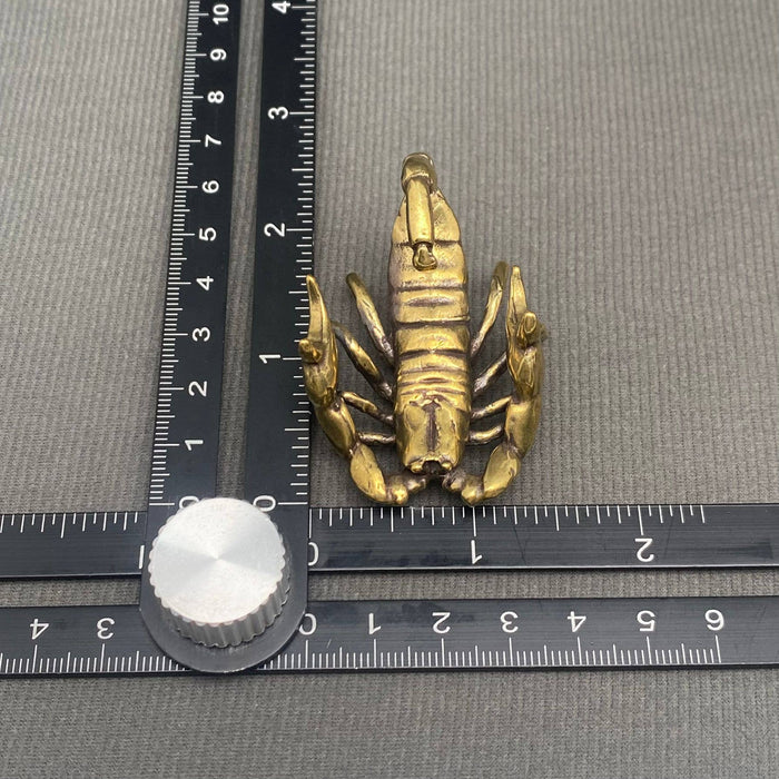 Brass Scorpion Desktop Decoration