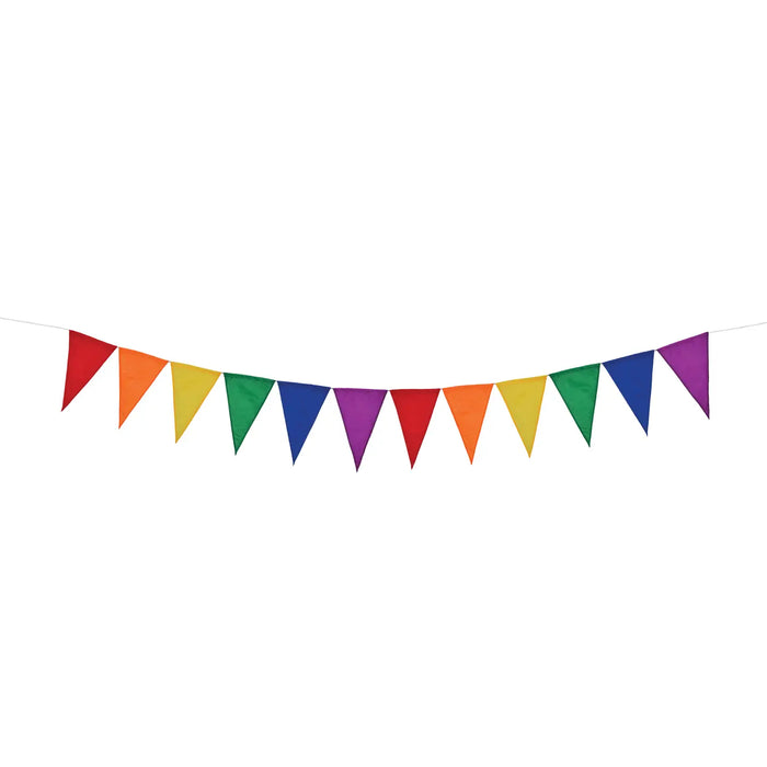 Rainbow Festive Pennant String