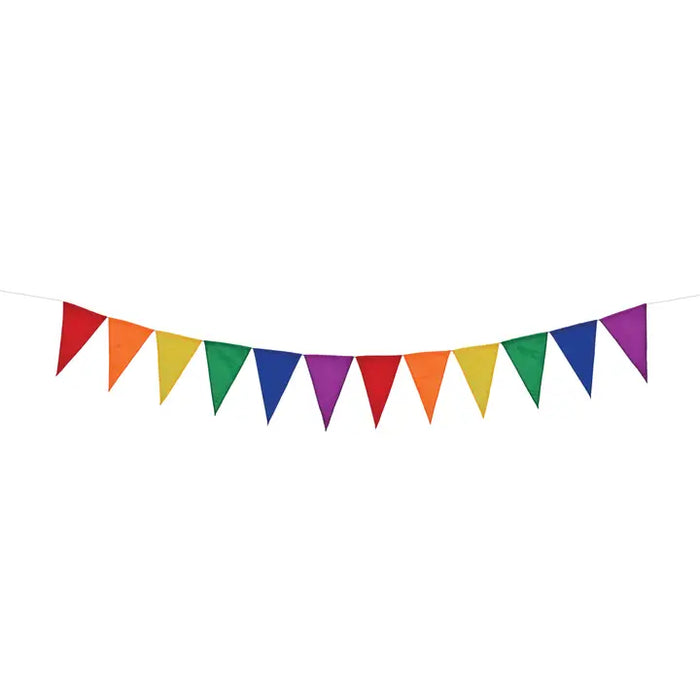 Rainbow Festive Pennant String
